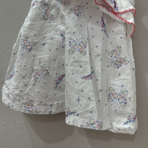 Janie and Jack Floral Butterfly Ruffle Dress - Picture 4 of 9